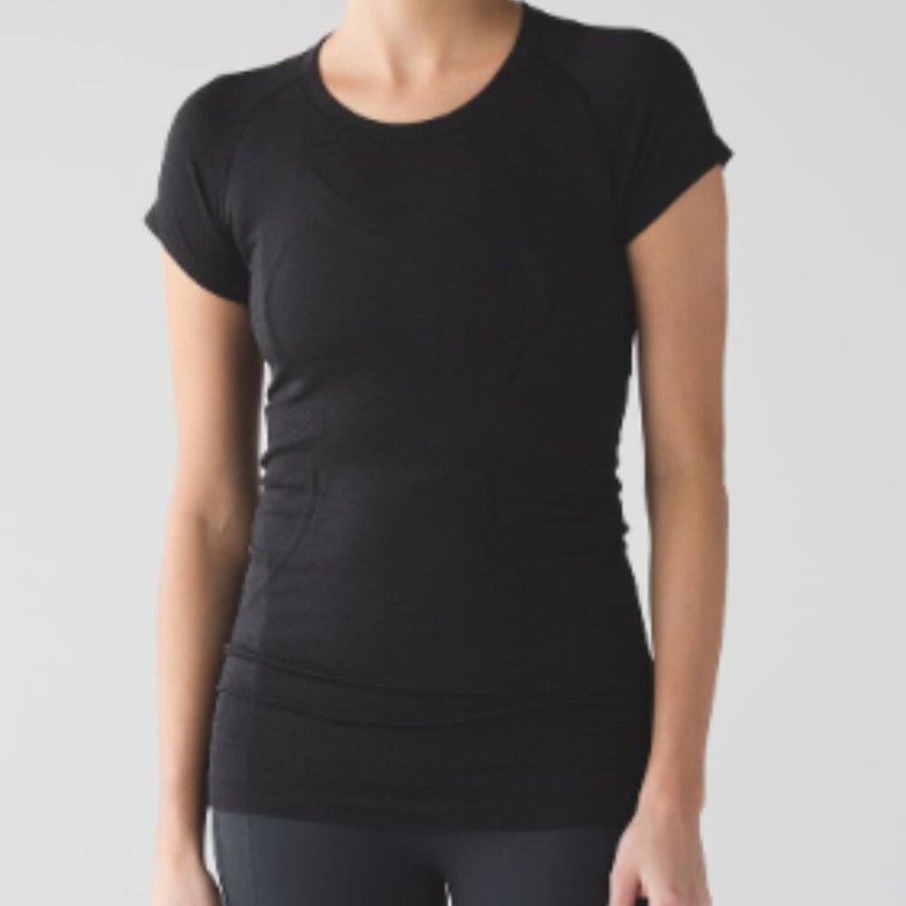 Lululemon Swiftly Tech Short Sleeve Crew - Black - image 1